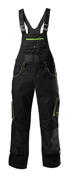 fortis Latzhose H-Latzhose 24, schwarz/limegreen günstig online kaufen