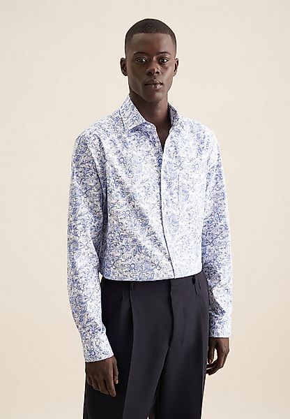 seidensticker Businesshemd Regular Regular 1/1 Kentkragen Floral günstig online kaufen