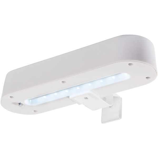 Näve LED-Solarleuchte Weiß inkl. Halterung 2er-Set günstig online kaufen
