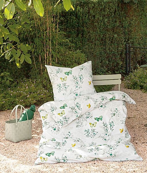 Janine Bettwäsche Janine Soft-Seersucker Bettwäsche 135x200 günstig online kaufen