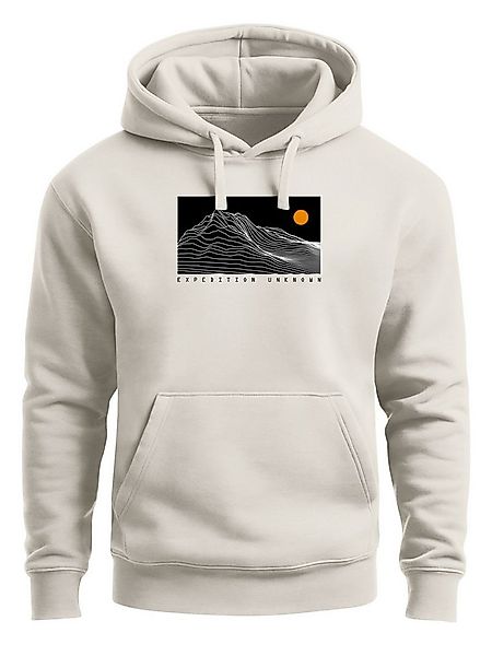 Neverless Hoodie Herren Hoodie Expedition Unknown Kapuzensweatshirt Berglin günstig online kaufen