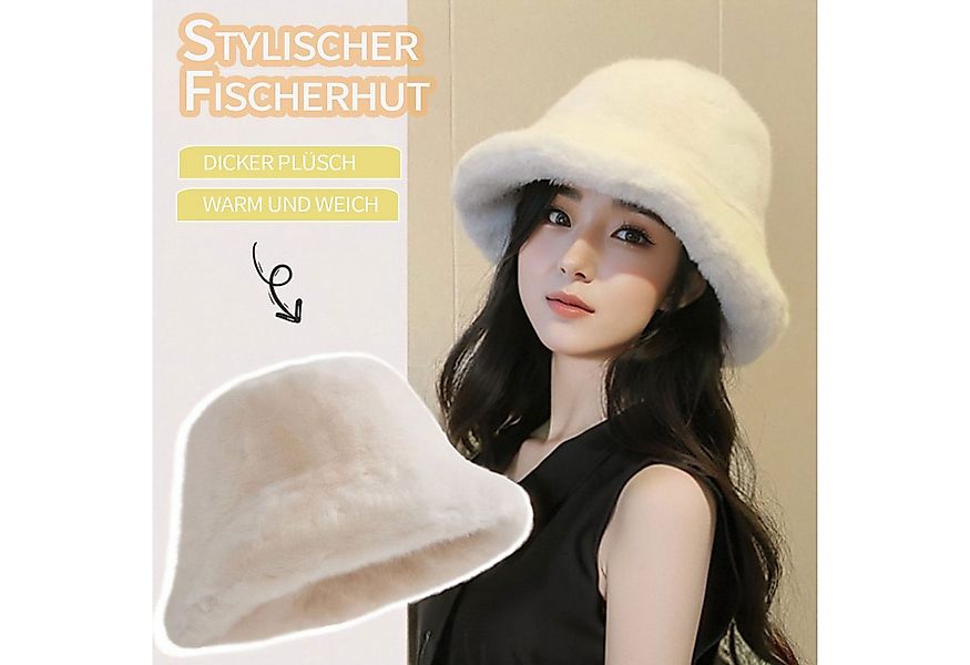 Refttenw Skimütze Verstellbarer warmer Winter-Bucket-Hut aus Fleece, Damenm günstig online kaufen
