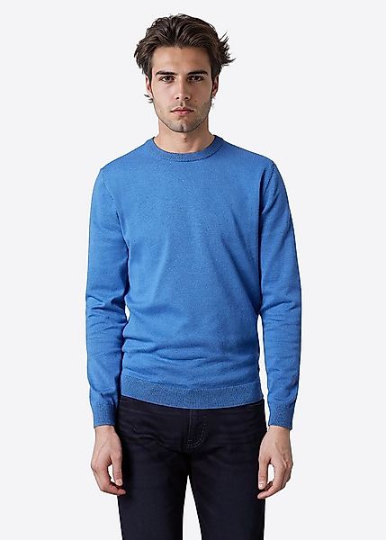 Pierre Cardin Rundhalspullover mit Rundhalsausschnitt günstig online kaufen