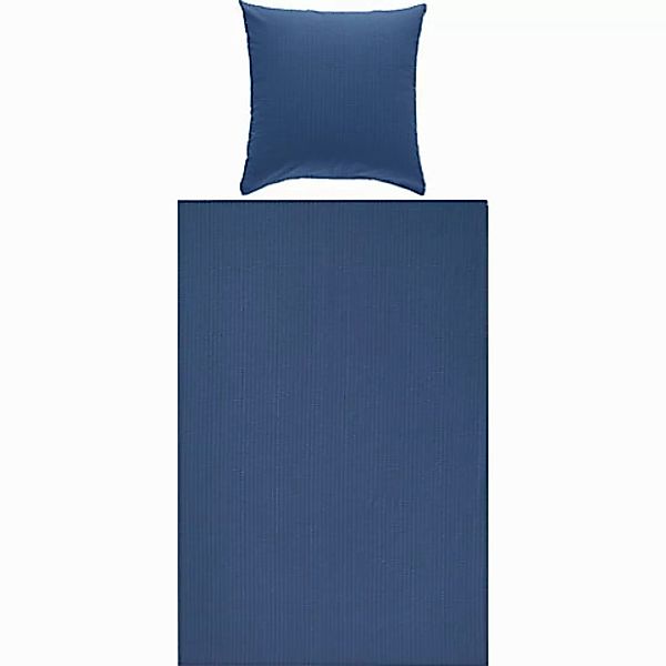 Erwin Müller Bettwäsche Bettwäsche "Rosenheim", Seersucker, günstig online kaufen