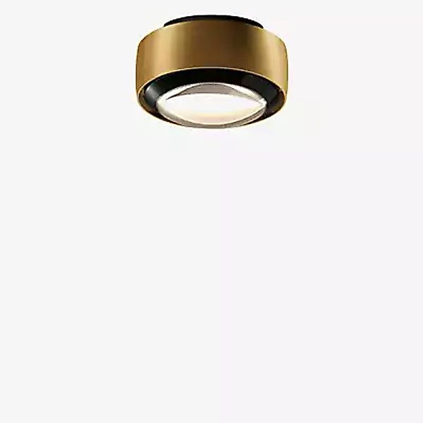 Occhio Più Alto V Volt S60 Deckenleuchte LED, Kopf bronze/Baldachin schwarz günstig online kaufen