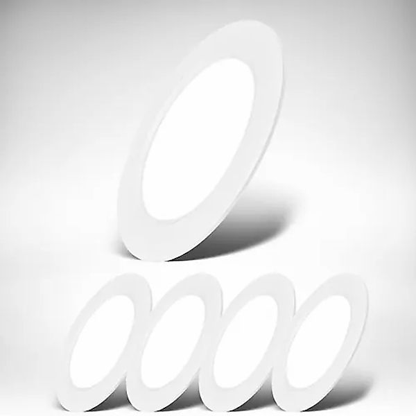 B.K.Licht LED Einbauleuchte »BK_EL1619«, 5er Set, ultraflach, LED fest inte günstig online kaufen
