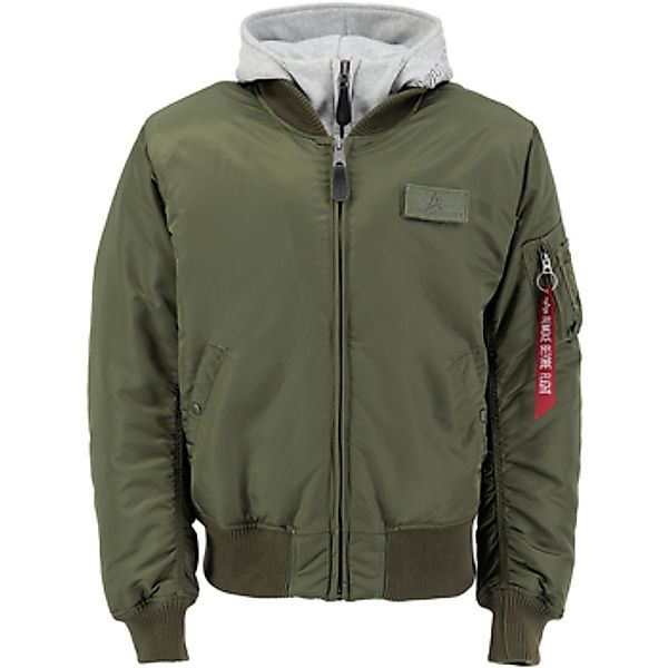 Alpha  Herren-Jacke MA-1 D-Tec - dark green günstig online kaufen