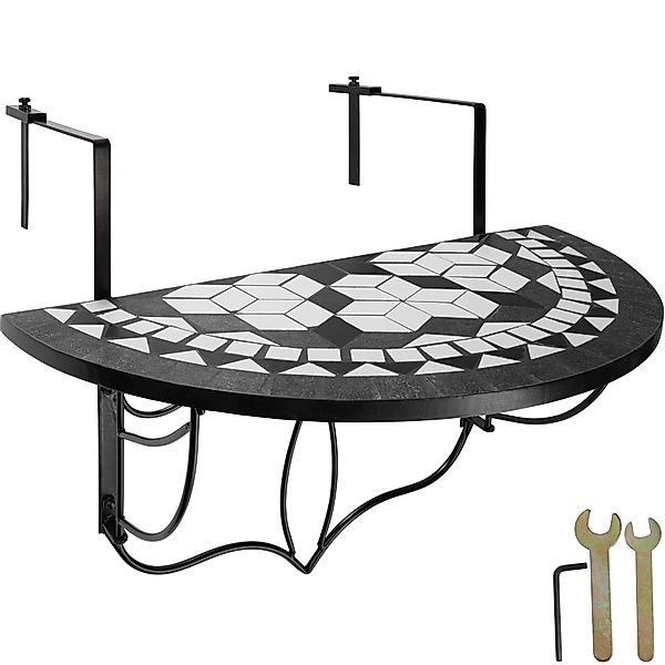 tectake Balkonhängetisch Balkontisch (1-St., 1 tlg), günstig online kaufen