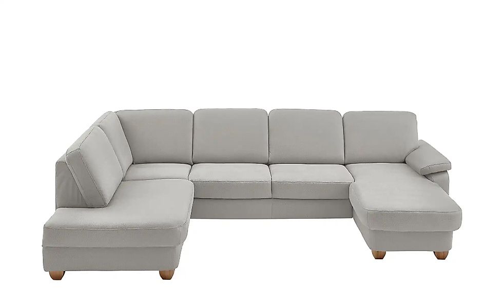 meinSofa Wohnlandschaft aus Kunstleder Oliver ¦ grau ¦ Maße (cm): B: 300 H: günstig online kaufen
