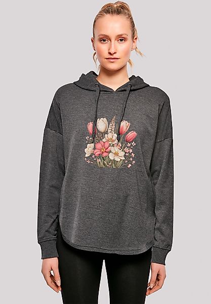 F4NT4STIC Kapuzenpullover "Rosa weißer Frühlingsblumenstrauß" Premium Quali günstig online kaufen
