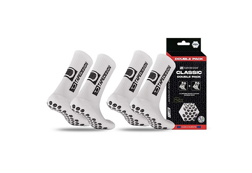 Tapedesign Sportsocken Doppelpack Allround Socks Classic - Grip Socken günstig online kaufen