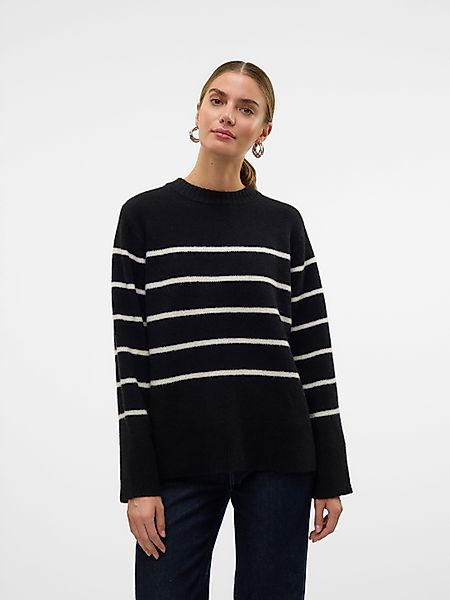 Vero Moda Strickpullover VMFLAWLESS LS O-NECK günstig online kaufen