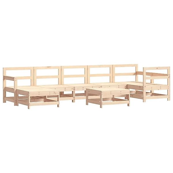 vidaXL 8-Tlg Garten-Lounge-Set Massivholz Kiefer 3186291 günstig online kaufen