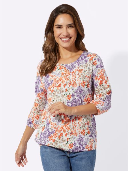 Classic Basics 3/4-Arm-Shirt "3/4-Arm-Shirt" 1 Stk. tlg. günstig online kaufen