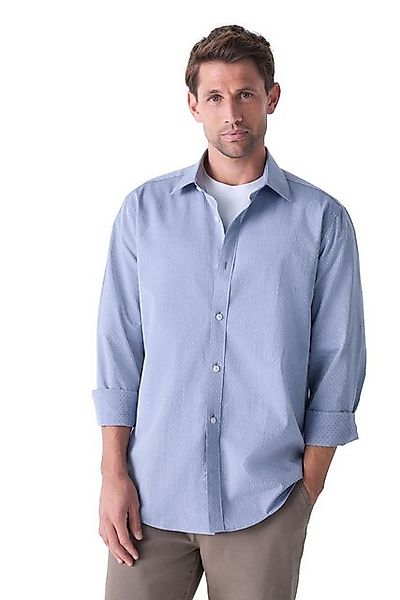 Next Langarmhemd Regular Fit Langarmhemd mit Stickerei und Print (1-tlg) günstig online kaufen