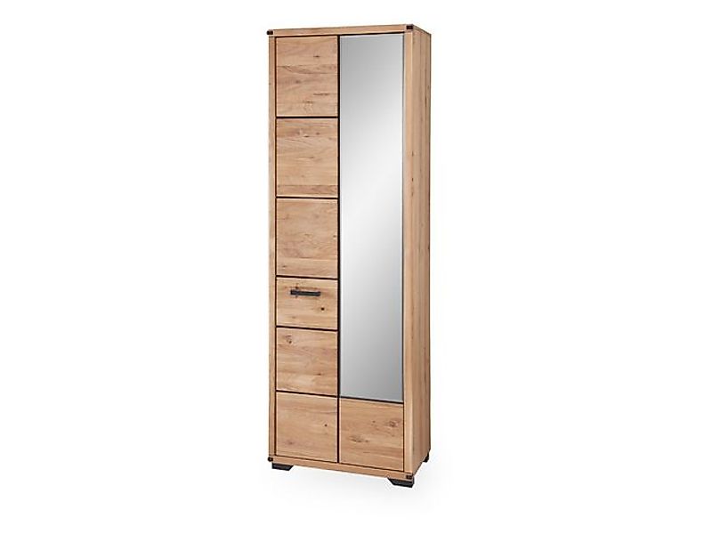 HARPER Garderobenschrank Garderobenschrank HARPER ILEBO BHT 68x204x41 cm br günstig online kaufen
