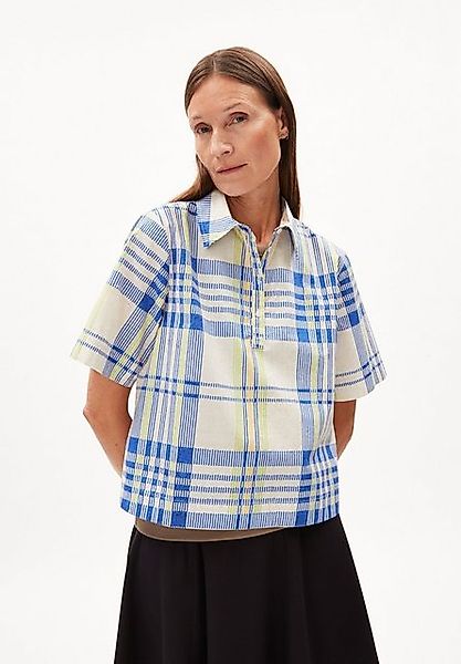 Armedangels Hemdbluse NELINAA COLLEGE CHECK Damen Relaxed Fit günstig online kaufen