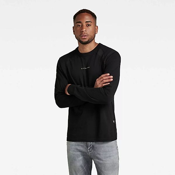G-star Moto Neoprene Langarm Rundhals T-shirt L Dk Black günstig online kaufen