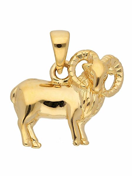 Adelia´s Kettenanhänger 585 Gold Sternzeichen Anhänger günstig online kaufen