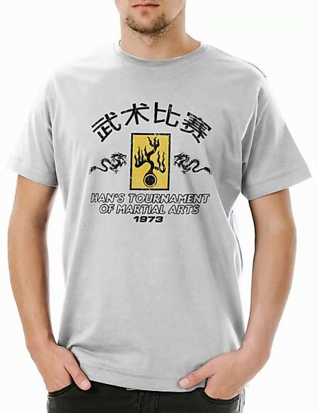 Urban Backwoods Print-Shirt Han's Tournament I Herren T-Shirt Enter Symbol günstig online kaufen