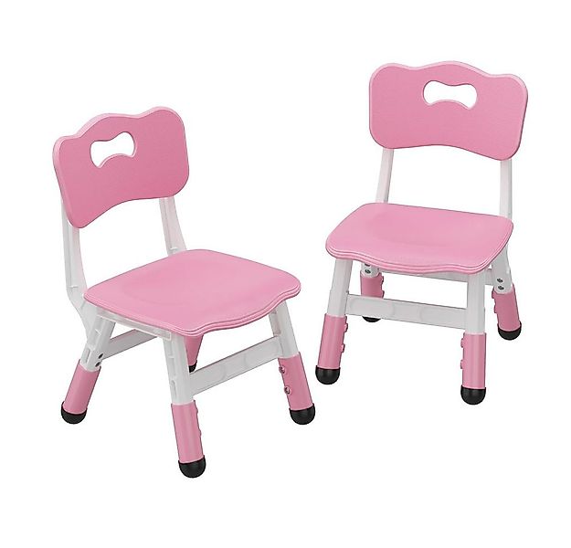 GarveeMore Kindersitzgruppe Kinderstuhl Set von 2, 3 Ebene Höhenverstellbar günstig online kaufen