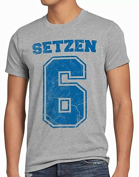 style3 T-Shirt Setzen Sechs schule zeugnis abschluss günstig online kaufen