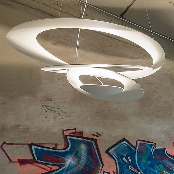 Artemide Pirce LED-Hängelampe weiß 2.700K günstig online kaufen