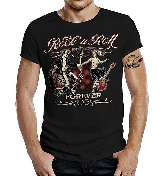 GASOLINE BANDIT® T-Shirt für Rockabilly Fans günstig online kaufen