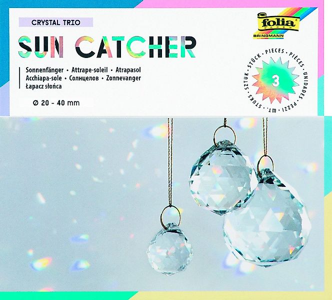 Folia Anhänger Set Suncatcher Kristalle günstig online kaufen