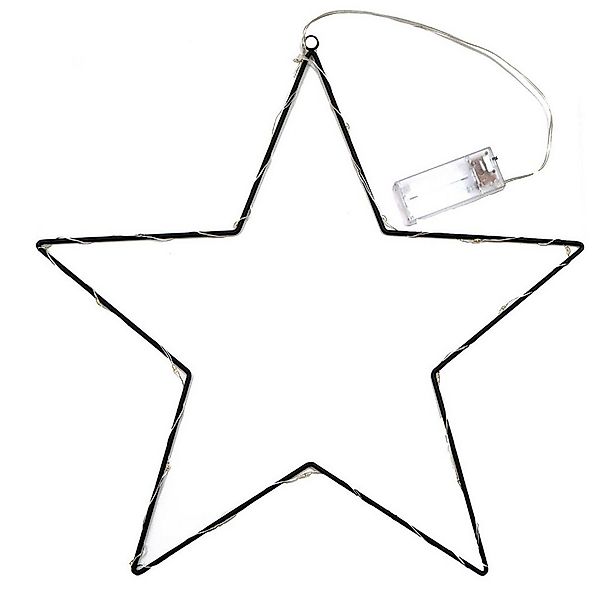 Annastore LED Stern LED Weihnachtsstern Beleuchtung - warmweiß mit Timer, b günstig online kaufen