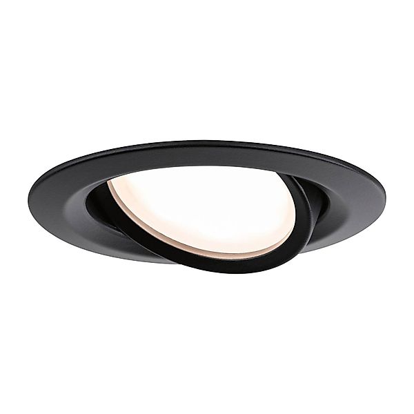 Paulmann Nova Plus Coin 3er IP65 2.700K schwarz günstig online kaufen