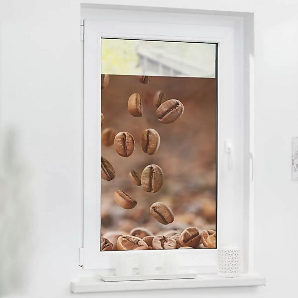 LICHTBLICK Fensterfolie Kaffee braun B/L: ca. 50x100 cm günstig online kaufen