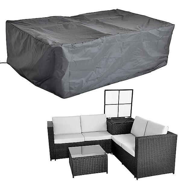 Mucola Gartenmöbel-Schutzhülle Schutzhülle 185x185x70CM Plane Abdeckhaube günstig online kaufen
