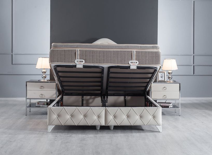 Villa Möbel Boxspringbett Perla (Bett Set, günstig online kaufen