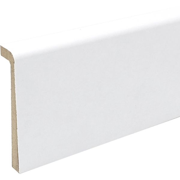 MDF Fliesenrenovierungsprofil Weiß 20 mm x 80 mm Länge 2500 mm günstig online kaufen