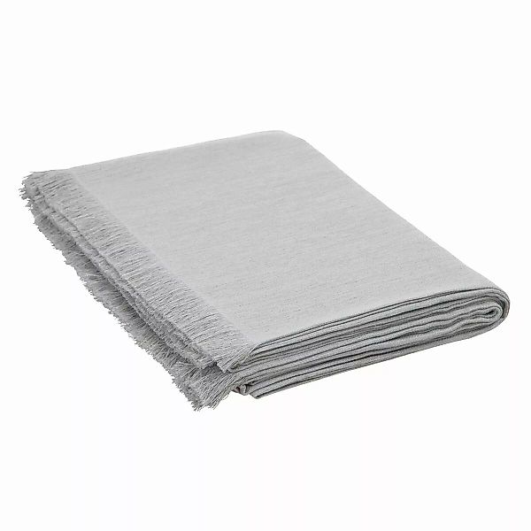 Tischdecke Grau Beige Polyester 100 % Baumwolle 150 X 200 Cm günstig online kaufen