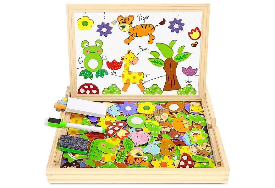 POPOLIC Magnetspiel Spielzeug, Magnettafel Kinder Kinderspielzeug ab 3 Jahr günstig online kaufen