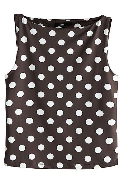 Next Kurzarmbluse Ärmelloses Oberteil mit U-Boot-Ausschnitt (1-tlg) günstig online kaufen