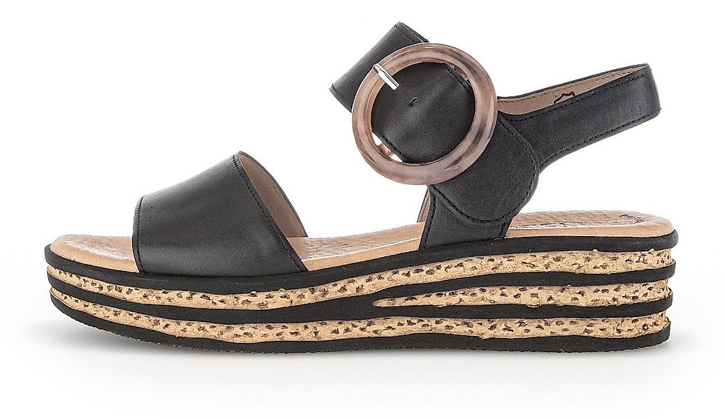 Gabor Keilsandalette, Sommerschuh, Riemchensandale, Klettverschluss unter d günstig online kaufen