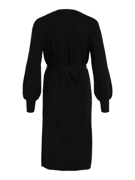 Vila Strickkleid RICKY (1-tlg) Drapiert/gerafft günstig online kaufen