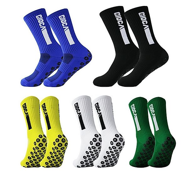Blusmart Fußball Stutzenstrümpfe Unisex 5er-Pack Fußballsocken (Anti-Rutsch günstig online kaufen