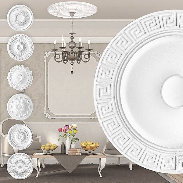 marbet design Wanddekoobjekt R-31 (Stuckrosette aus günstig online kaufen