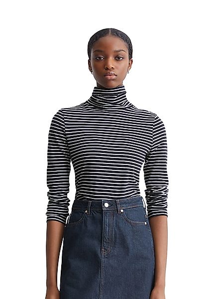 Marc O'Polo DENIM Langarmshirt aus softem günstig online kaufen
