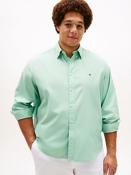 Tommy Hilfiger Big & Tall Langarmhemd BT-FLEX POPLIN SOLID Große Größen, re günstig online kaufen