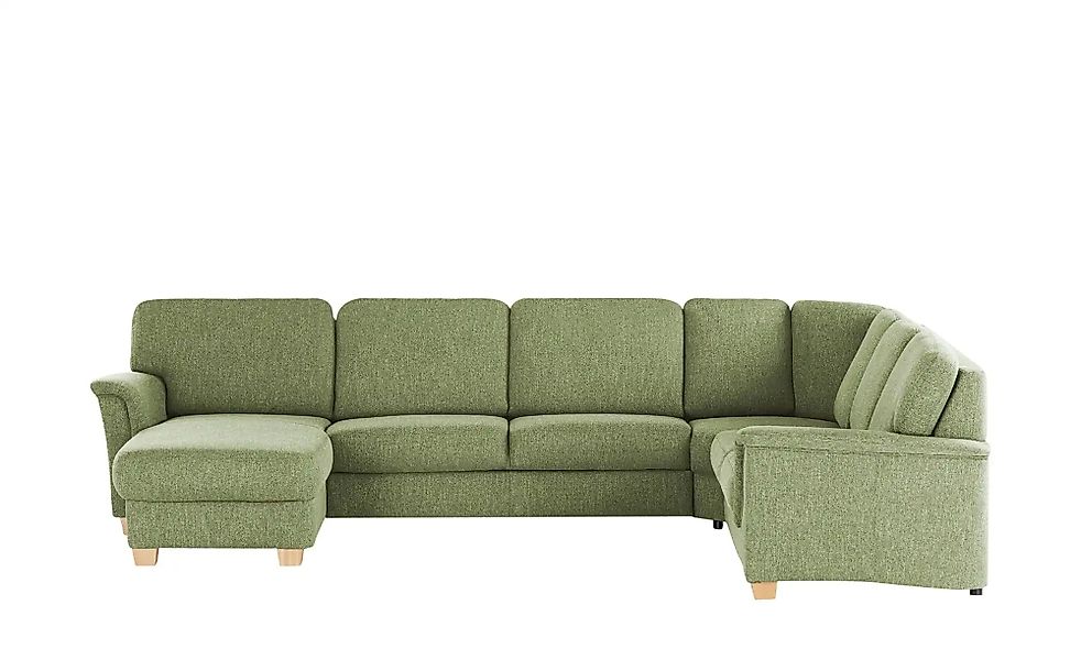 smart Wohnlandschaft  Valencia ¦ grün ¦ Maße (cm): B: 341 Polstermöbel > So günstig online kaufen