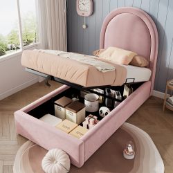 TavilaEcon Boxspringbett Einzelbett mit kosmischem Muster, günstig online kaufen