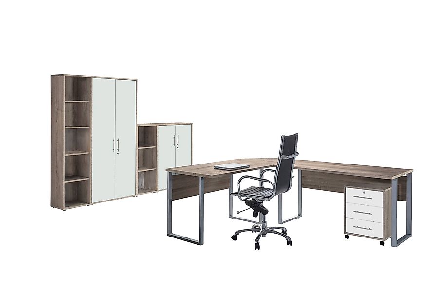 BMG Möbel Büromöbel-Set Office Edition, (Büroset, günstig online kaufen