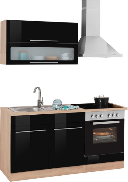 KOCHSTATION Küchenzeile "KS-Eton" mit E-Geräten, Breite 160 cm günstig online kaufen