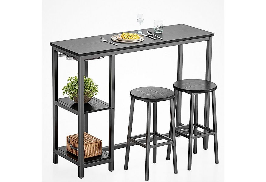 Bealife Bartisch Set, 3-tlg,Stehtisch mit 2 Barhockern,Küchentisch-Set mit günstig online kaufen