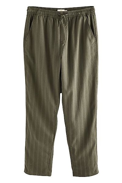 Next Leinenhose Gestreifte Hose aus Baumwolle und Leinen (1-tlg) günstig online kaufen